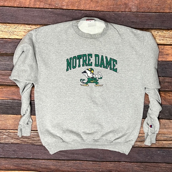 Notre Dame Fighting Irish NCAA College Champion Sweatshirt - Picture 1 of 4